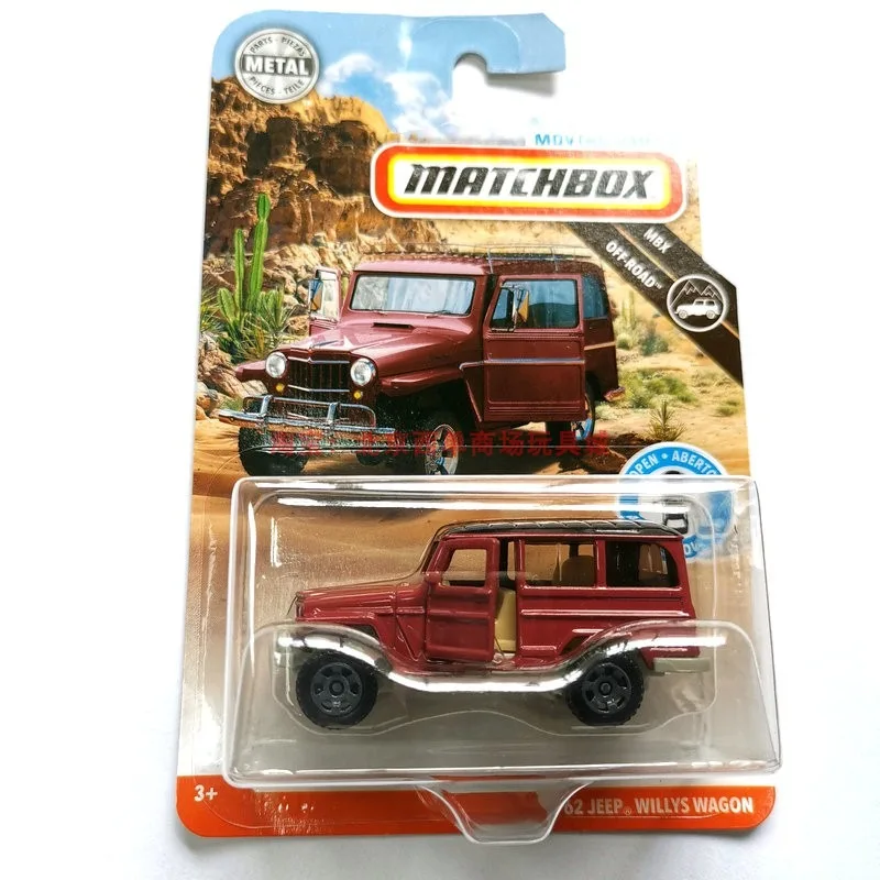 matchbox 1/64 62 JEEP WILLYS WAGON Collect die-casting alloy car model ornaments