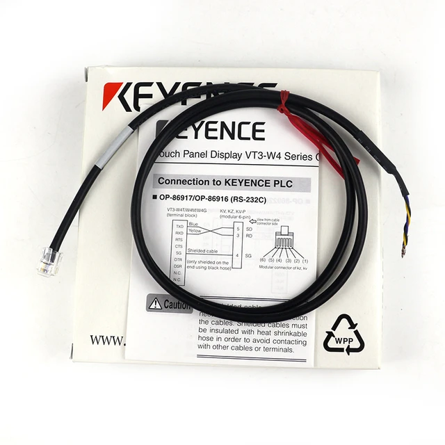 OP-86916 KEYENCE programmable controller port direct connection cable VT  series communication cable brand new original OP-86916 - AliExpress