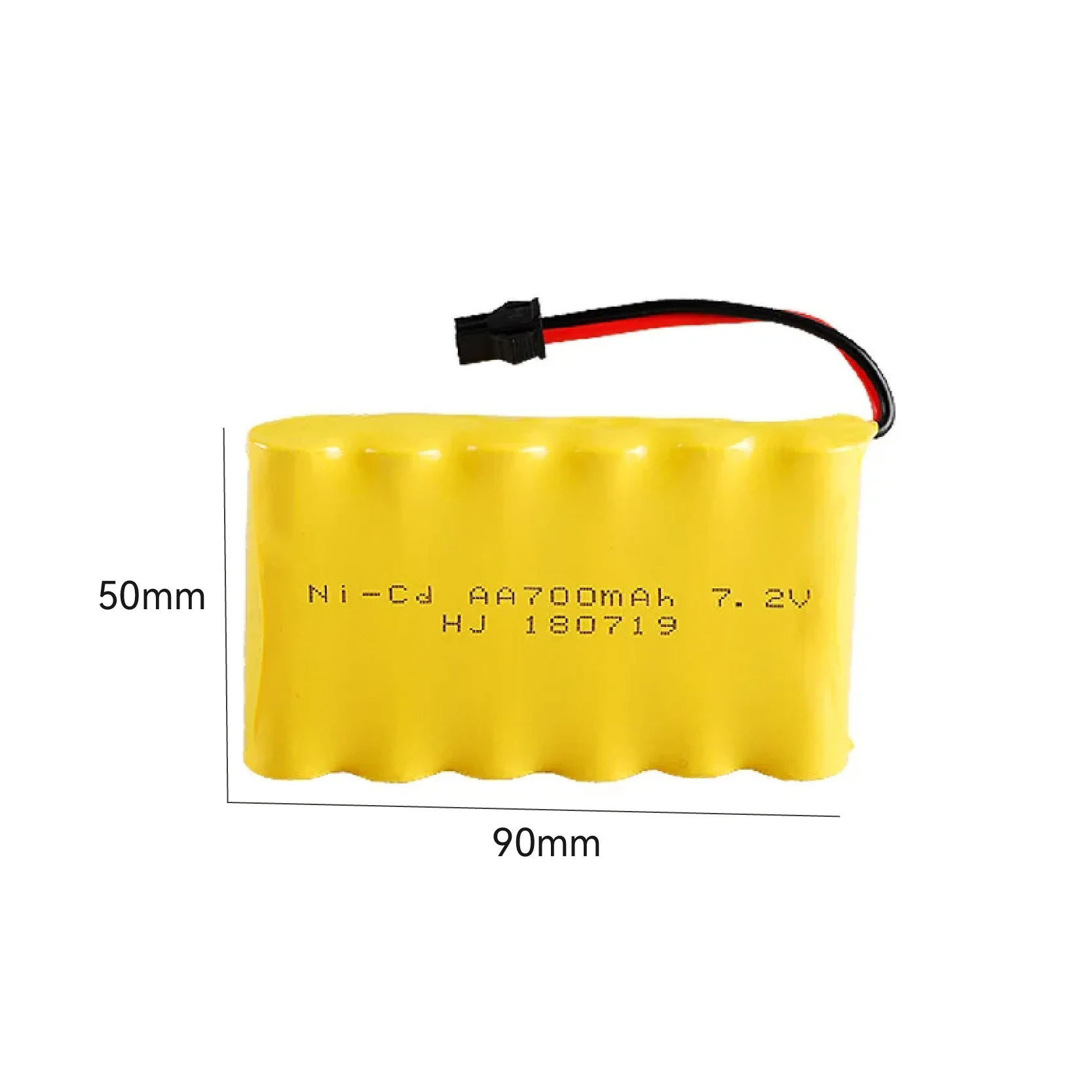 7.2v 700mAh Rechargeable Battery for Rc Cars Tanks Robots Boat Ship Toys Gun NiCD AA 7.2v Battery Pack With USB Charger