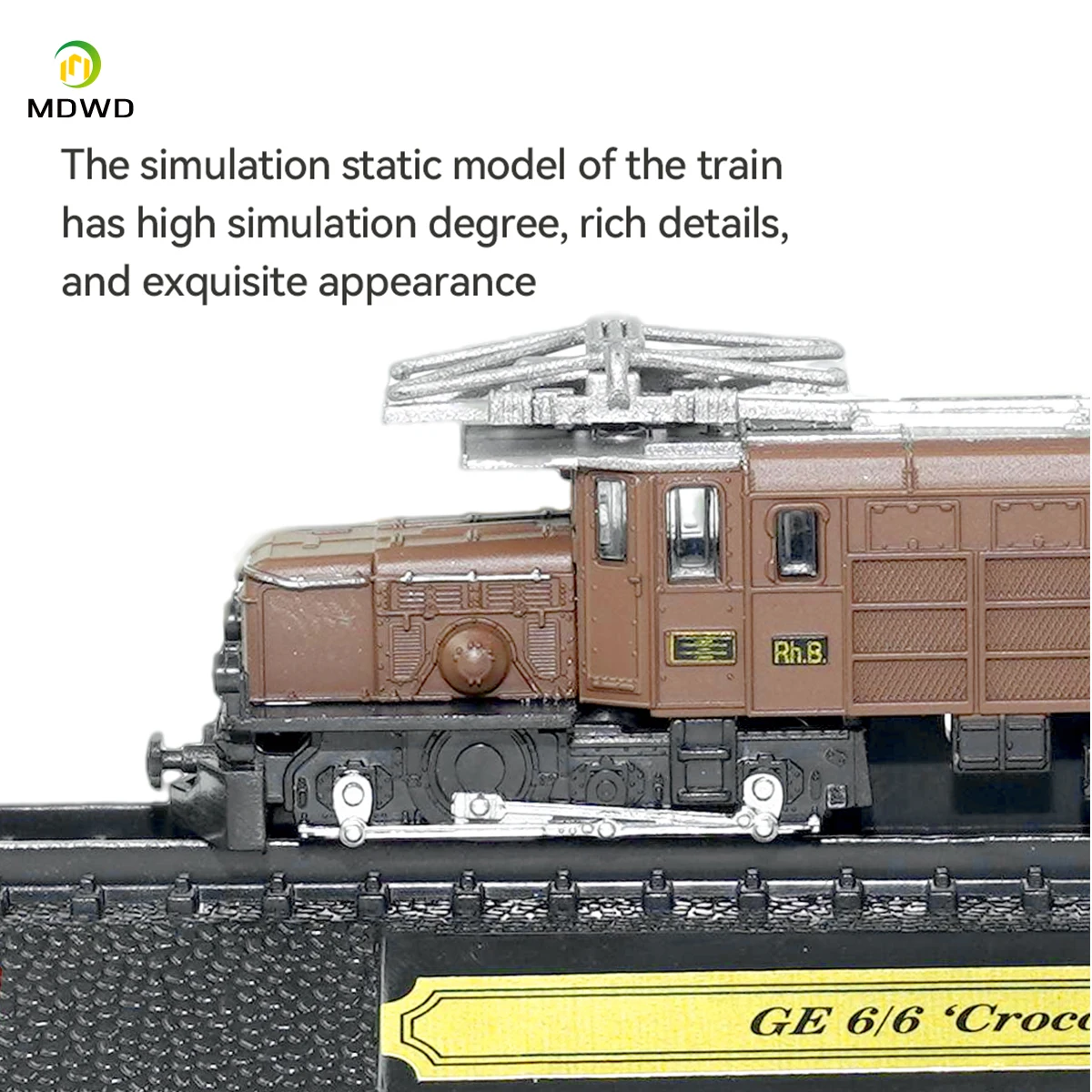 دييكاست 1/160 مقياس N Ce6/6 كروكوديل 1926 قطار سبيكة لعبة مجسمة جمع قطار نموذج الديكور هدية