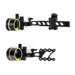 M2 Fine-Tuning adjustment 5 Needles Pins Aiming Sighting Quick-Tuning  Bow Sight Short / Long Rod Compound Bow Accessory