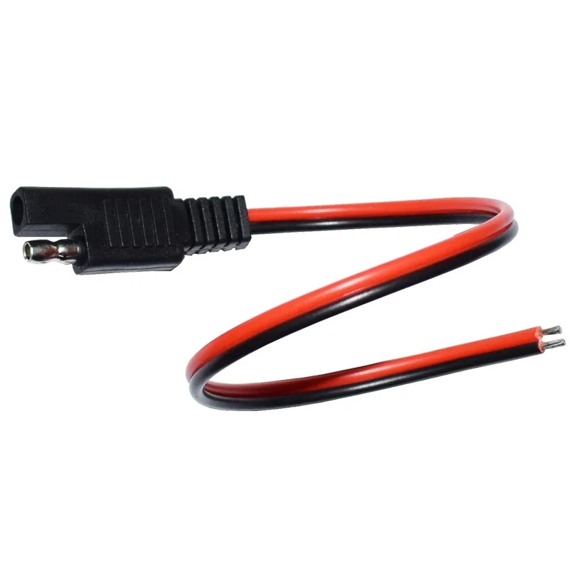 30ซม.18AWG SAE สาย SAE Quick Connector ปลั๊กถอด SAE เอาต์พุตสำหรับรถจักรยานยนต์ยานยนต์ RV แบตเตอรี่พลังงานแสงอาทิตย์แผง