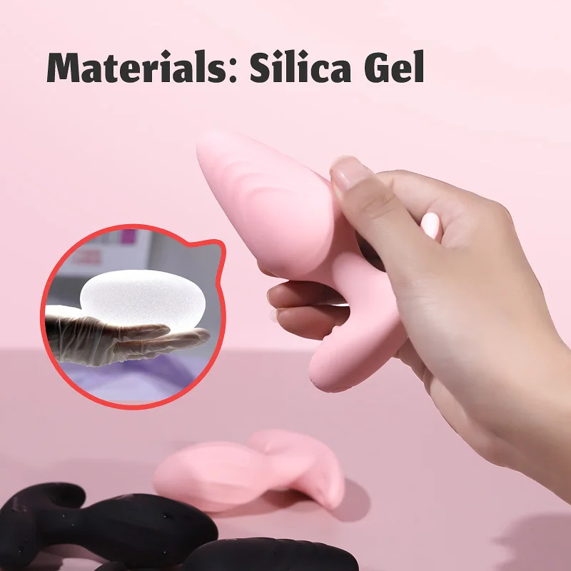 Vibromasseur plug anal télécommandé sans fil pour hommes et femmes, massage de la prostate, vibromasseur plug anal, jouet sexuel, clitoris, vagin, épais