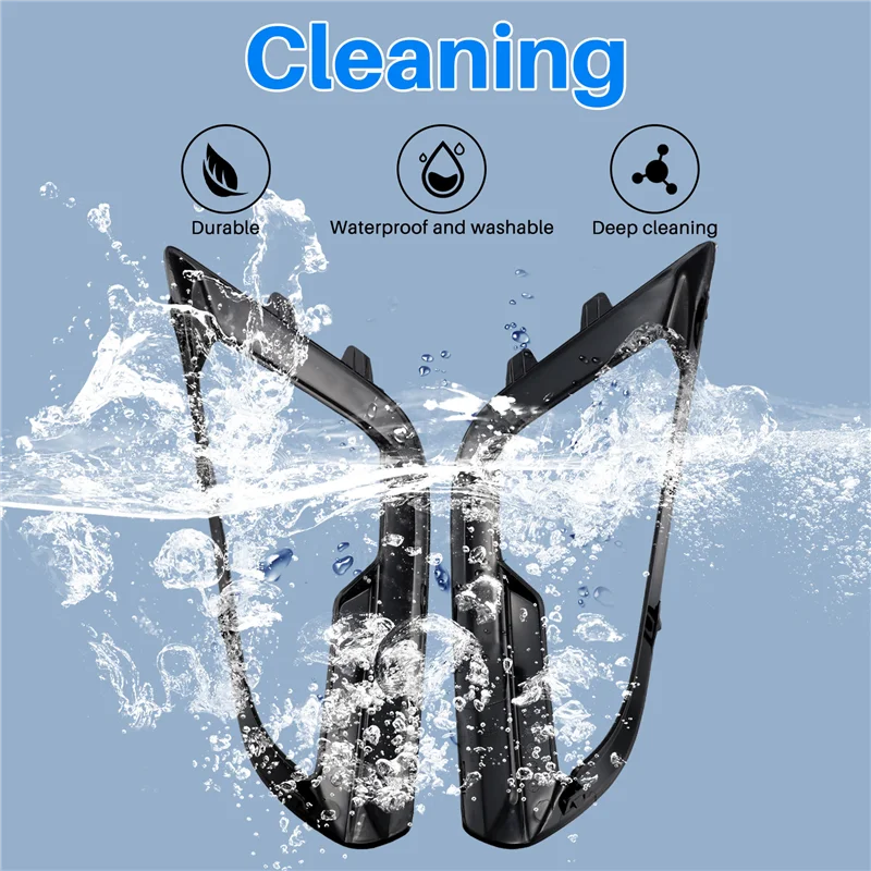 

A73X-крышка передней противотуманной фары для Ford Ecosport 2018-2012, накладка на рамку фар GN15-15A298-AAWD GN15-15A299-AAWD