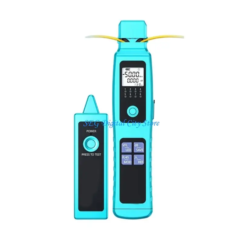 U75B Handheld Opt Fiber Identifier with Check and LED Work Light Cable Checks