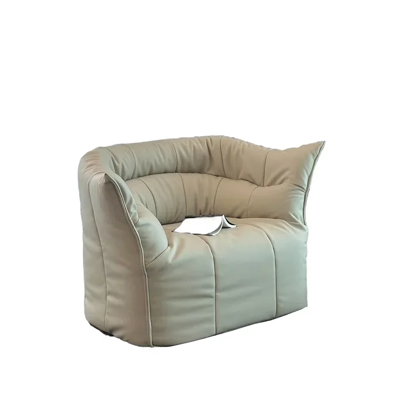 

Lazy single large sofa designer modern cream wind method Italian medieval retro leisure chair