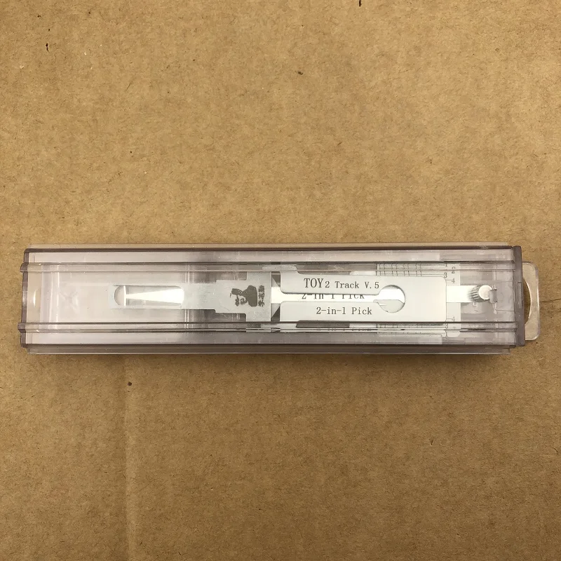 Original TOY2 Track V.5 Extend LISHI 2in1 für neue TOYOTA Einzelrillen-Decoder-Schlüssel, Autotüröffnungswerkzeug, Schloss-Picking-Werkzeug für Schlüsseldienste – Detail 6