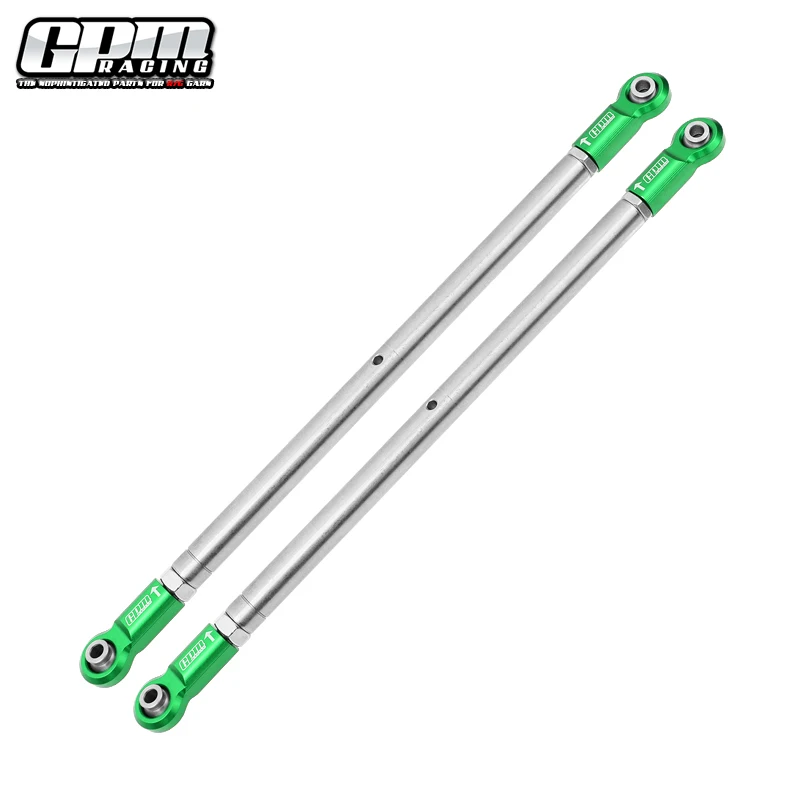 GPM SST barre supérieure arrière à 4 maillons avec extrémités en alliage 7075 pour LOSI 1/6 Super Baja Rey 2.0-pièce de mise à niveau de course