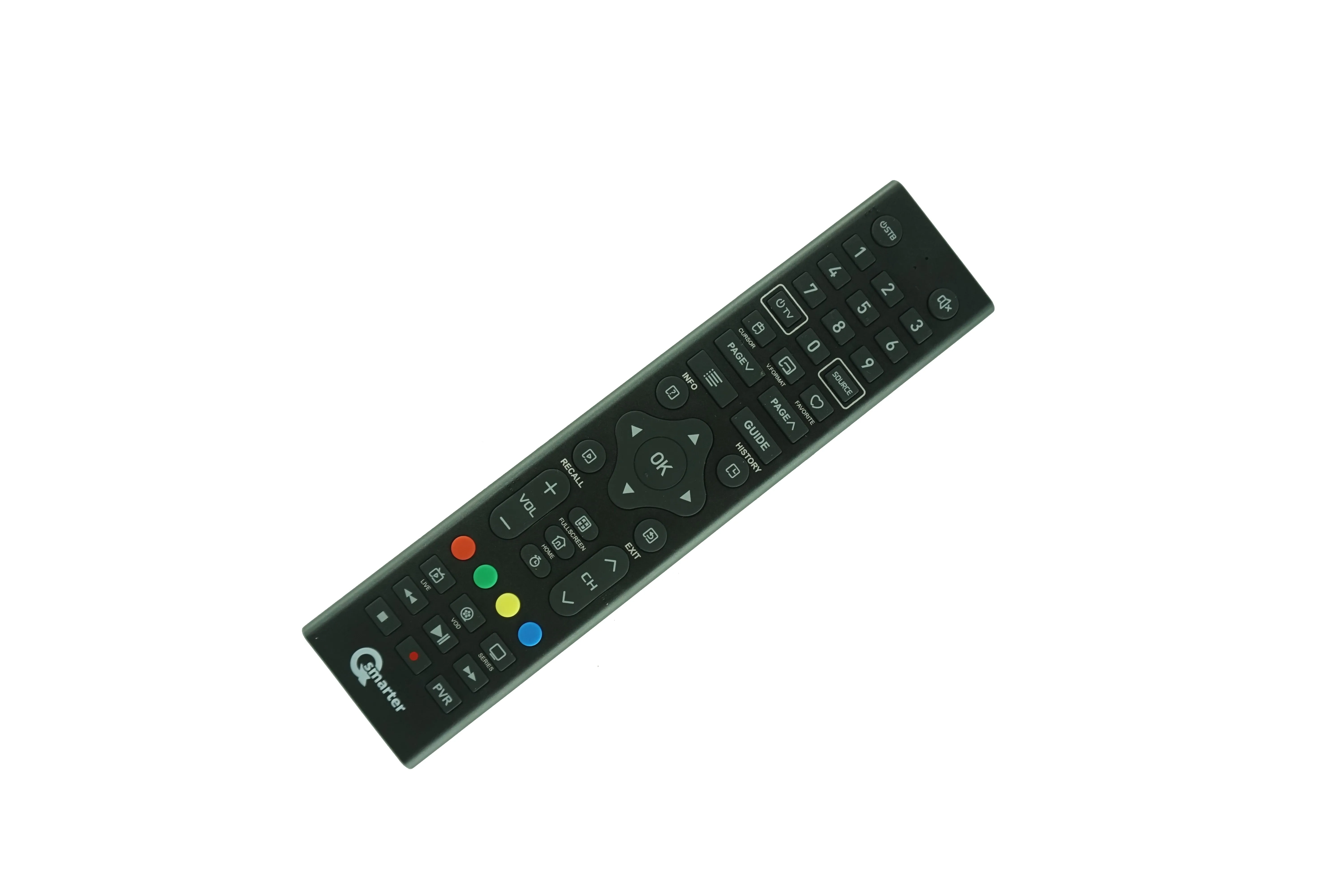 Digiturk Play Inferno SE、Qsmarter Nova Galaxy SE、Mutant Inferno PRO、Inferno Pro X IPTVボックス、メディアプレーヤー用リモコン