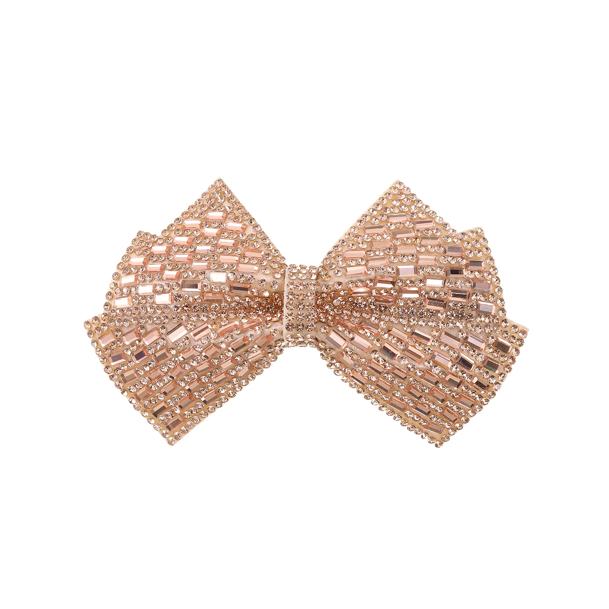 Full Diamond Hairpin Bow Hair Accessory Women High-End Hairpin Luxury Rhinestone Temperament Barrettes High-End Celebrity Style