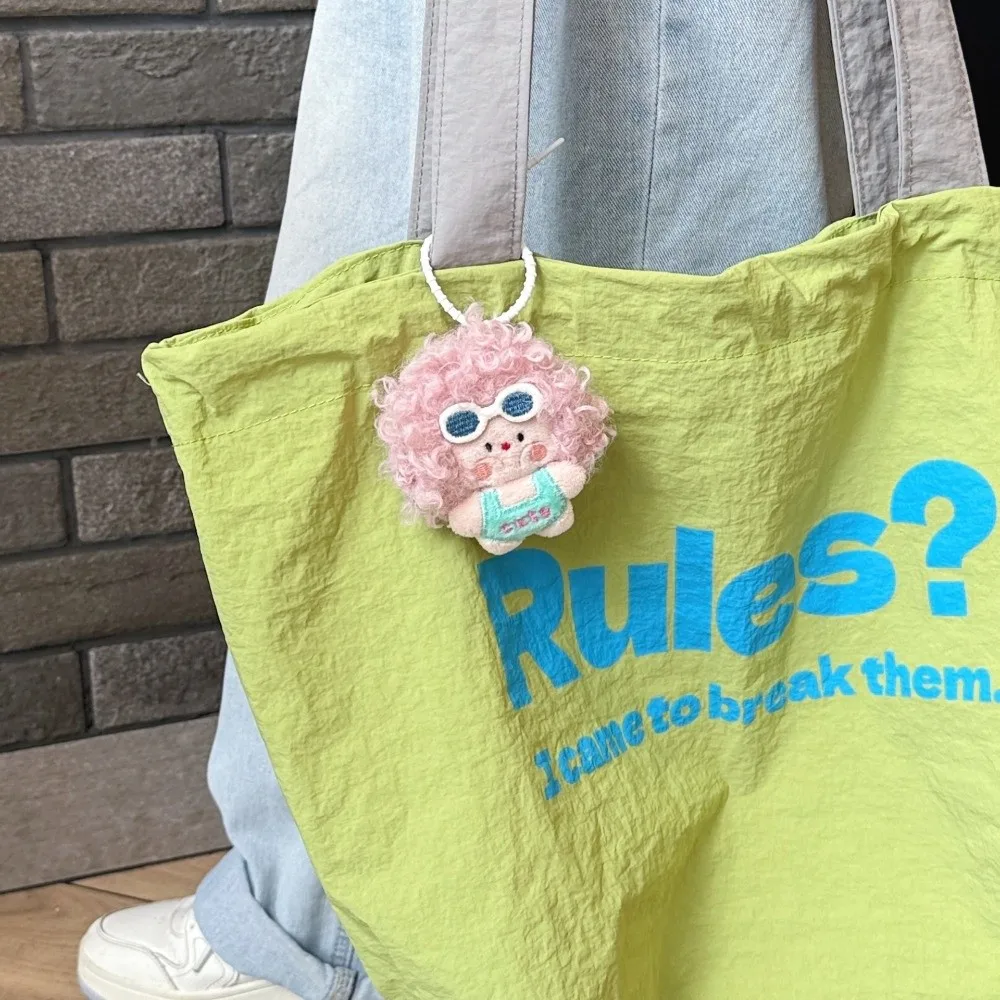 New Figure Bag Pendant Dolls Soft Keychain Plushie Bag Pendant 8cm Size Cartoon Little Girls Backpack Charms Bag Decoration