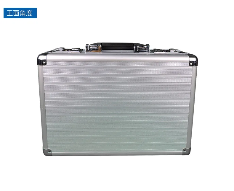 Portable Aluminum Alloy Combination Lock Safe Box, Mini Money Safe with Document Storage and Data Sorting secret box