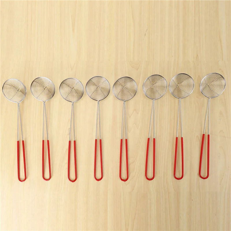 ABXF-48 шт., ситечко-паук из нержавеющей стали, маленький проволочный скиммер, дуршлаг для горячего горшка, тортеллини и фрикаделек