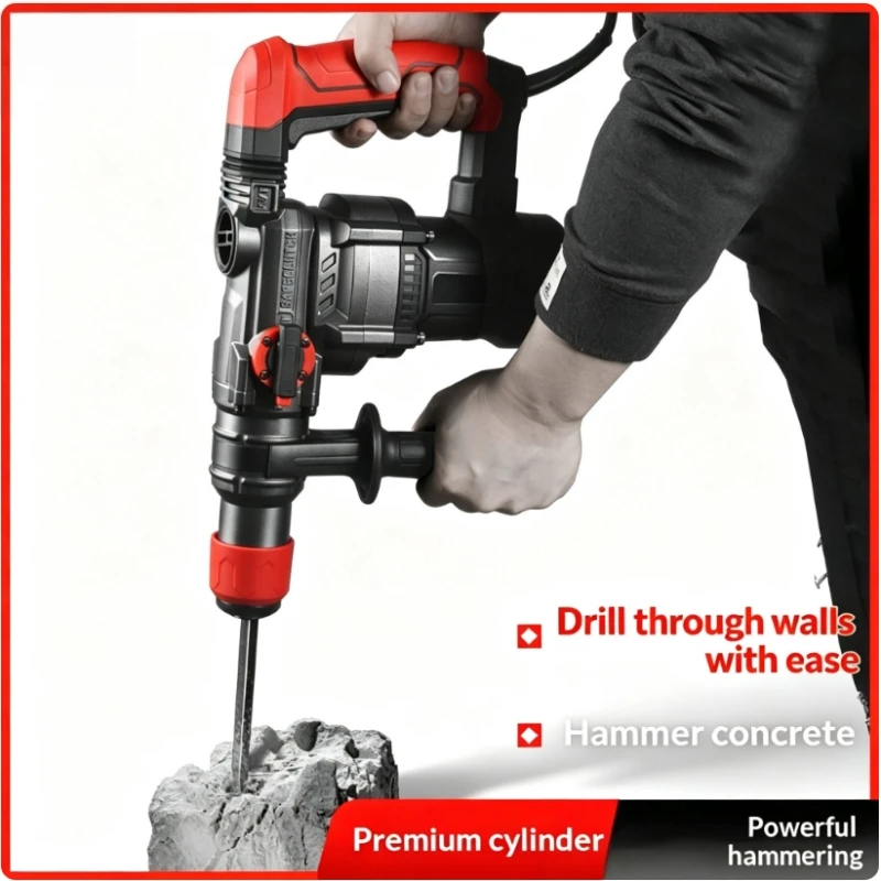 Electric Hammer And Electric Pick For Concrete, Impact Drill Multi-Function Electric Drill 함마드릴 해머드릴 Electric Hammer Sds Drill
