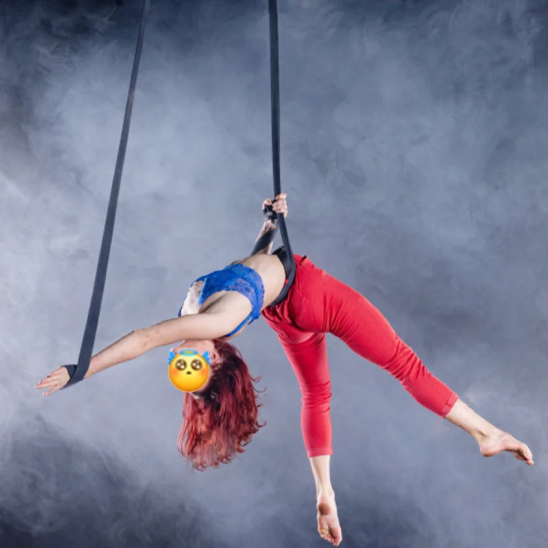 

2M/2.5M/2.75M Aerial Straps Ropes Loops Aerial Acrobatics Body Loop Trapeze Circus Apparatuses Equipment Three-Layer Straps