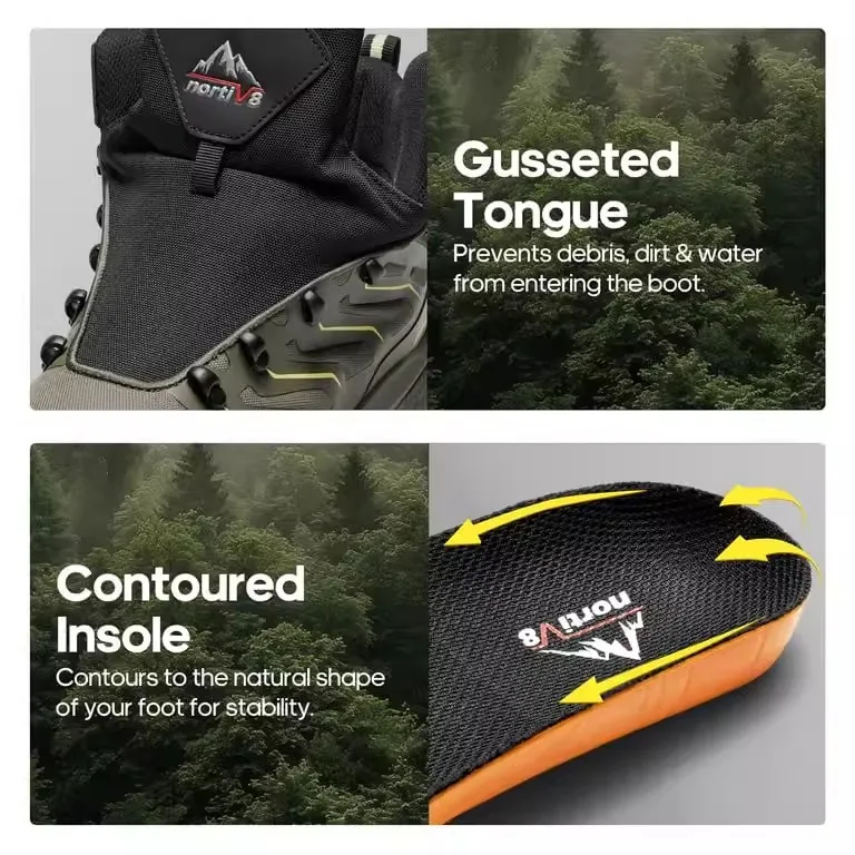 

Men's Professional Hiking Boots, Men's Premium Hiking Boots, Designer Outdoor Shoes, Men's Waterproof Hiking Boots