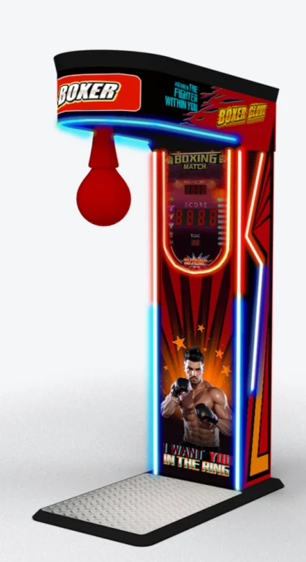 Factory Wholesale Coin Operated Games Boxing Punch Machine Arcade Boxing Game Machine