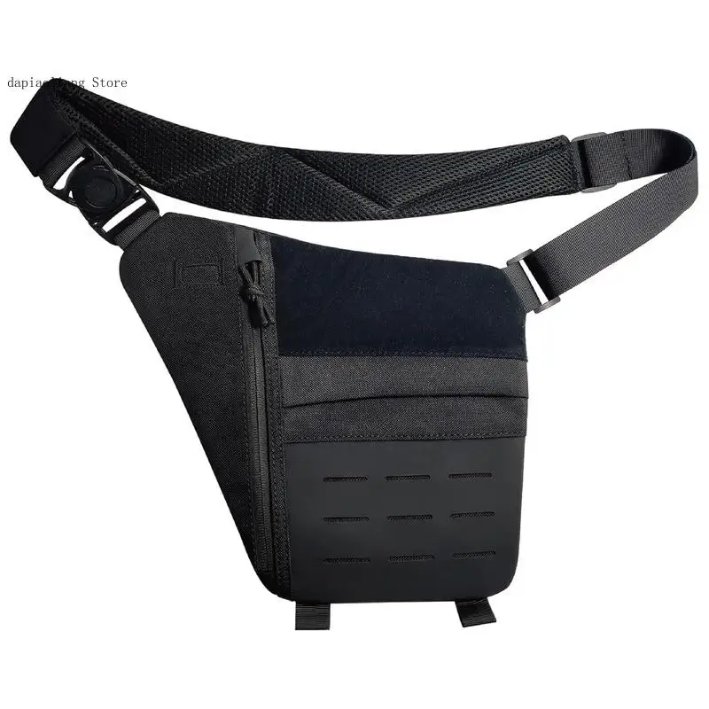 Oxford Cloth Single Shoulder Anti-Theft Hidden Close Fitting Crossbody Chest Bag Invisible Bag for Men