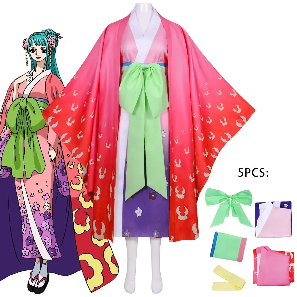 Anime Cloths Cosplay Kozuki Hiyori Women Kimono