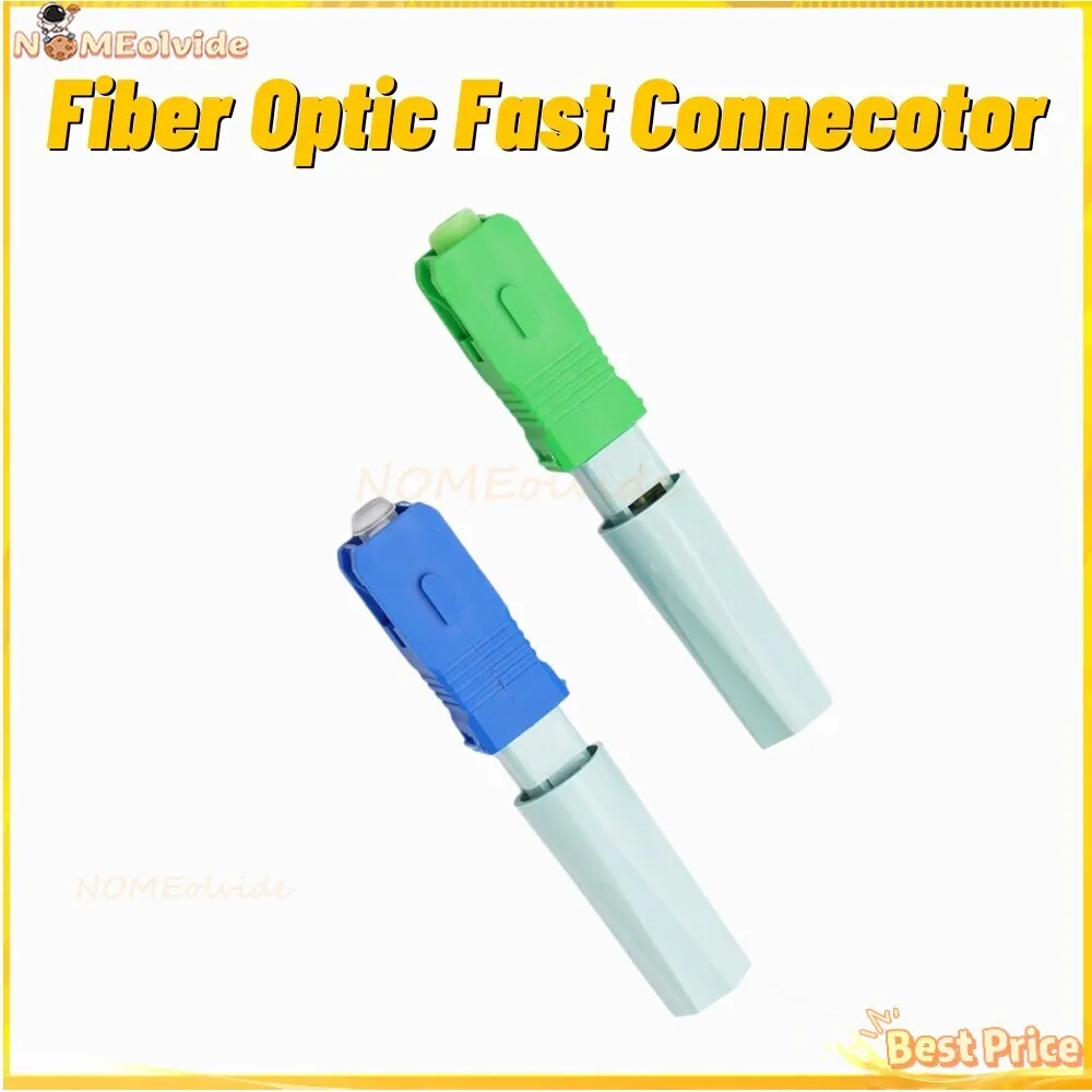 FTTH Tool Cold Embedded Quick Fiber Optic Fast SC UPC Single-Mode Optical Fibe Connector