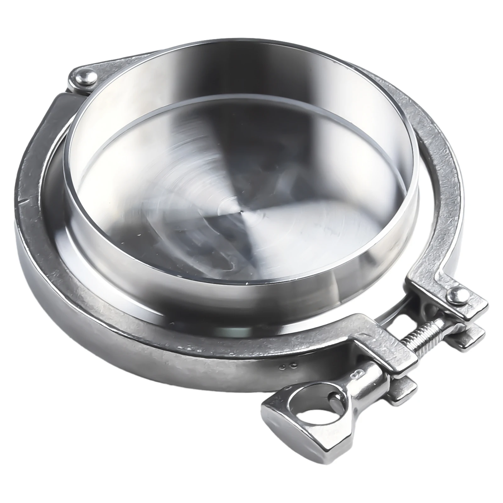 4 Inch Sanitary Set End Cap Weld Ferrule and Triclamp for Industrial Applications in Pharmaceuticals and Beverages