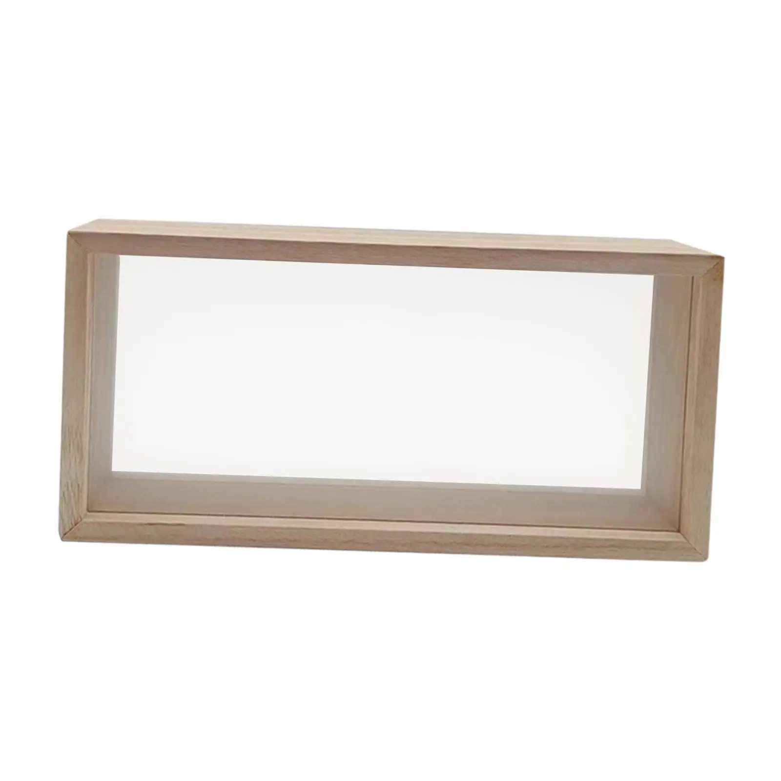 Shadow Box Frame Picture Frame for Dried Flowers Wooden Deep Dried Flower Display Frame for Memorabilia Award Photos Bouquet