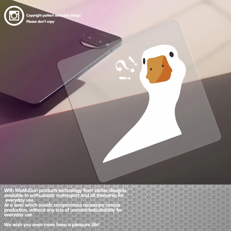 

Weatherproof Vinyl Duck Decal - Add Charm to Your Car or Truck with Our Easy-to-Apply, Adorable Window Sticker