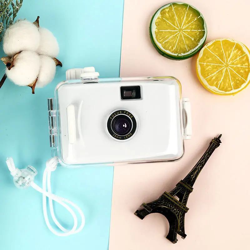 2026 Retro Film Waterproof Non-Disposable Camera Film Camera Point And Shoot Camera Creative Ins Gift For Fuji 35mm Film