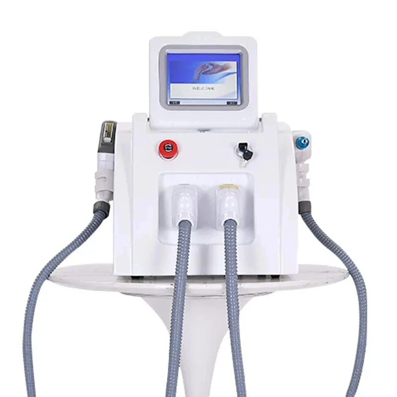 

2024 Multifunction +E-light+IPL OPT Super Hair Removal ND YAG Laser Machine Permanent Hair Removal Get a tattoo Beauty Machine