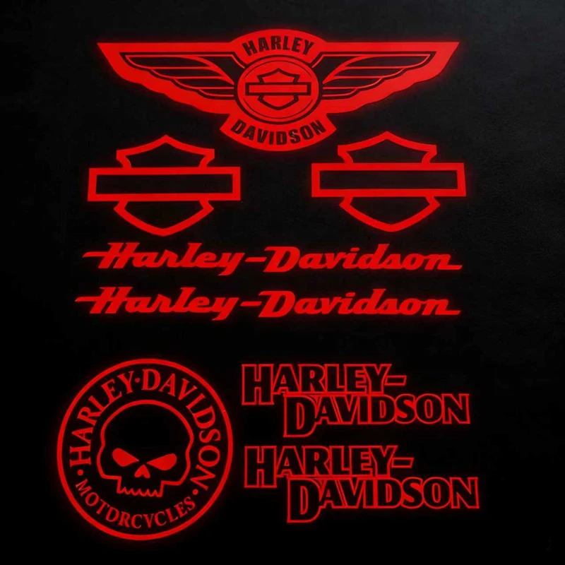 Motorcycle LOGO Decorative Waterproof Decals for Harley Davidson Pan America ADV 1250 PA1250 Modification Reflective Stickers view 5