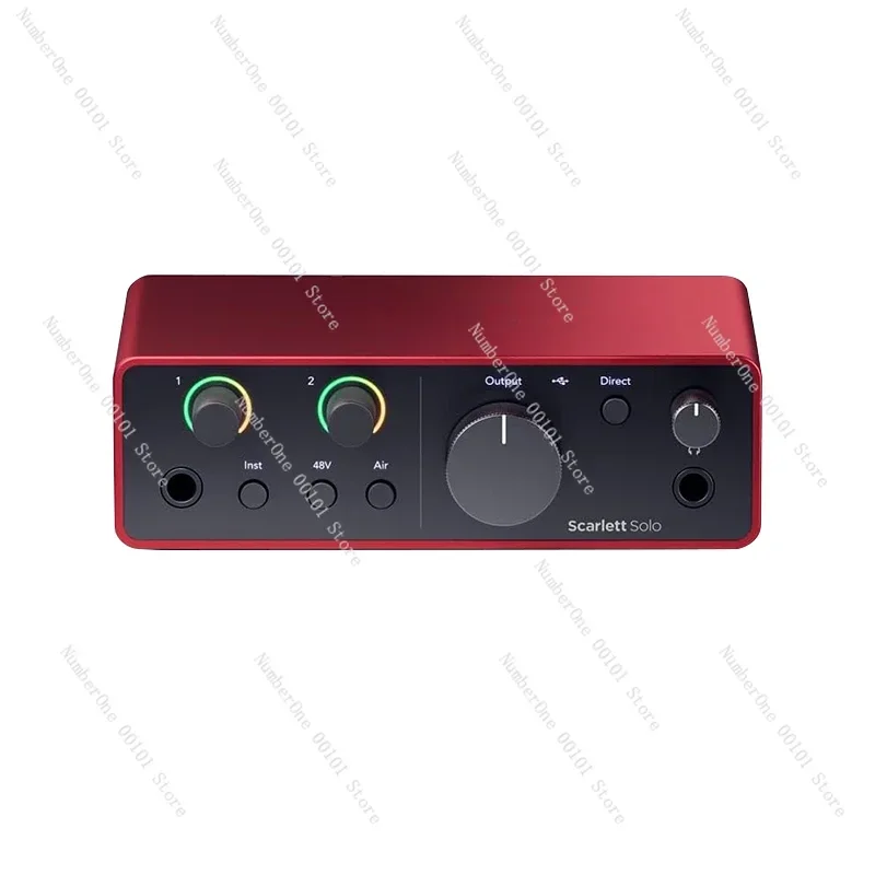 

SOLO4 Generation/2i2/4i4 USB Audiobook Recording Dubbing Live Sound Card