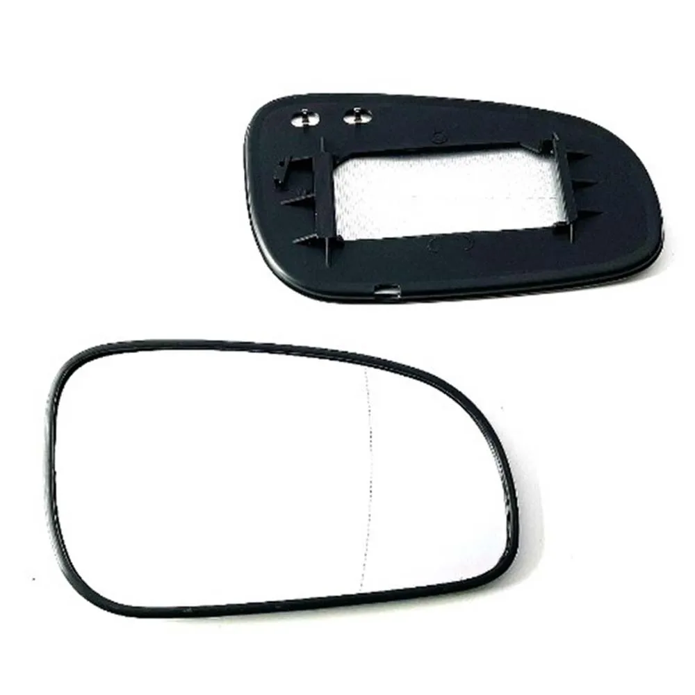 เลนส์กระจกมองหลังแบบมุมกว้างพร้อมระบบทำความร้อนสำหรับรถยนต์ Volvo S60 S80 V70 ปี 2000 2001 2002 2003 อุปกรณ์เสริมรถยนต์ กระจกมองหลังแบบมีกระจก