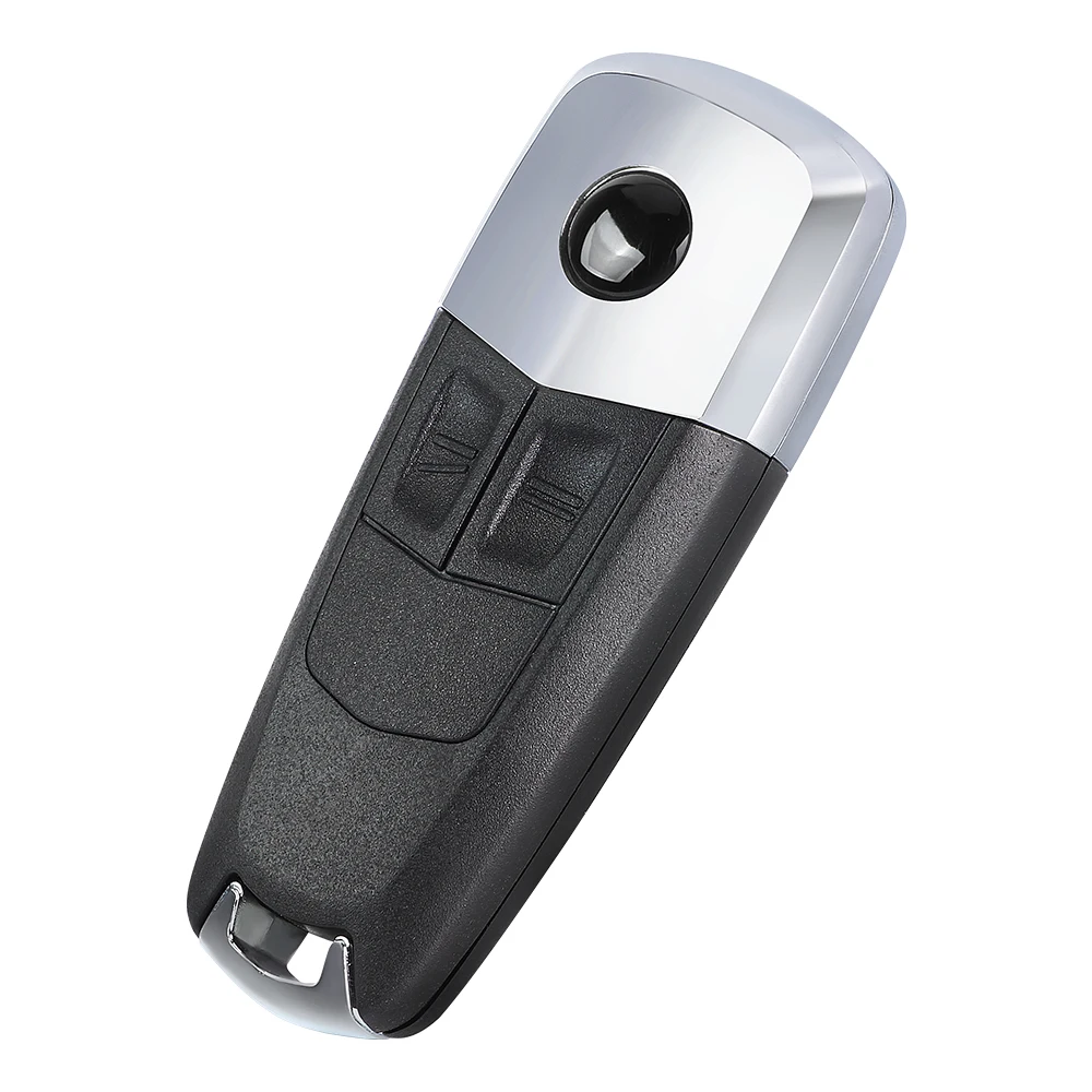 KEYECU for Opel Astra GTC TT 2-Door Roadster Zafira 2 Buttons Remote Key Shell Case Fob Cover Without Logo