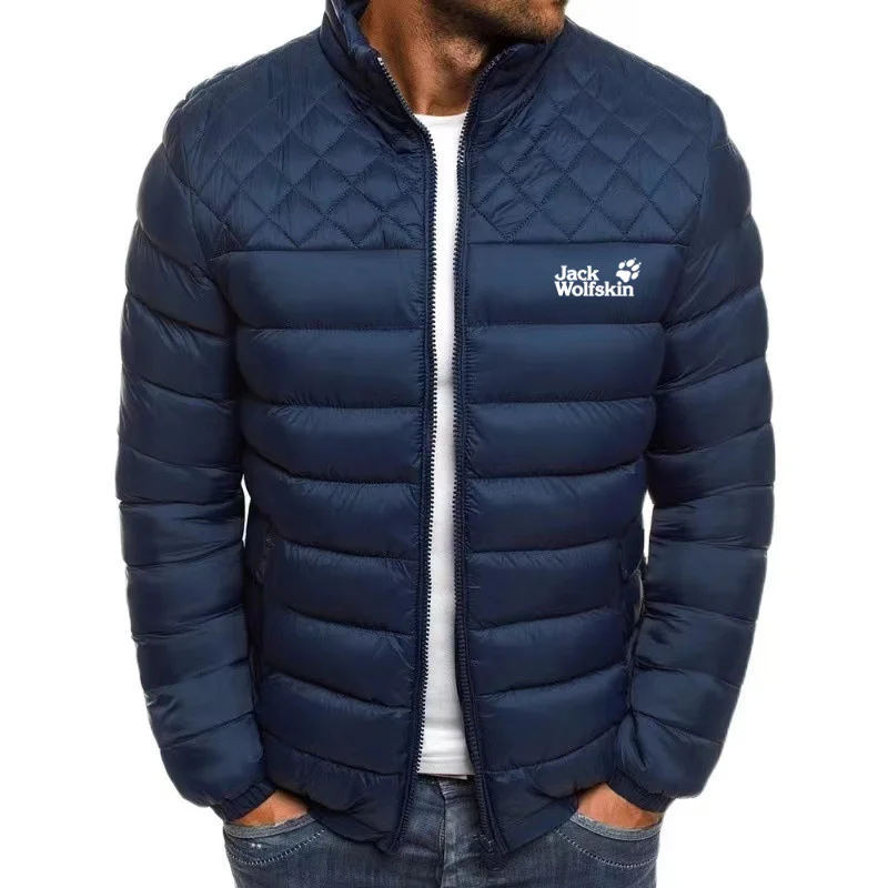 Jackwolfskin-Chaqueta de plumón para hombre, Top cálido informal a la moda, novedad de invierno,