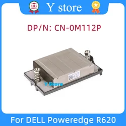 Y 스토어 오리지널 히트 싱크 M112P 0M112P 냉각 시스템, 델 전원 공급 서버 R620 CPU 용, 빠른 배송