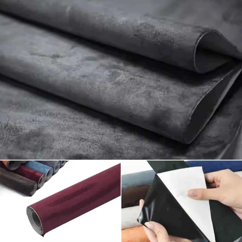 50x149cm Alcantara Wrap Roll Car Fabric Car Self Adhesive Suede Leather Fabrics Film Sticker for Interior Wrap Upholstery Repair