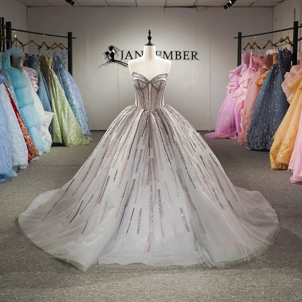 

Pricncess Ball Gown Quinceanera Dresses With Lace Sweet 16 Gown Customized Strapless Mexican Crost Birthday Vestido De 15 XV Ano