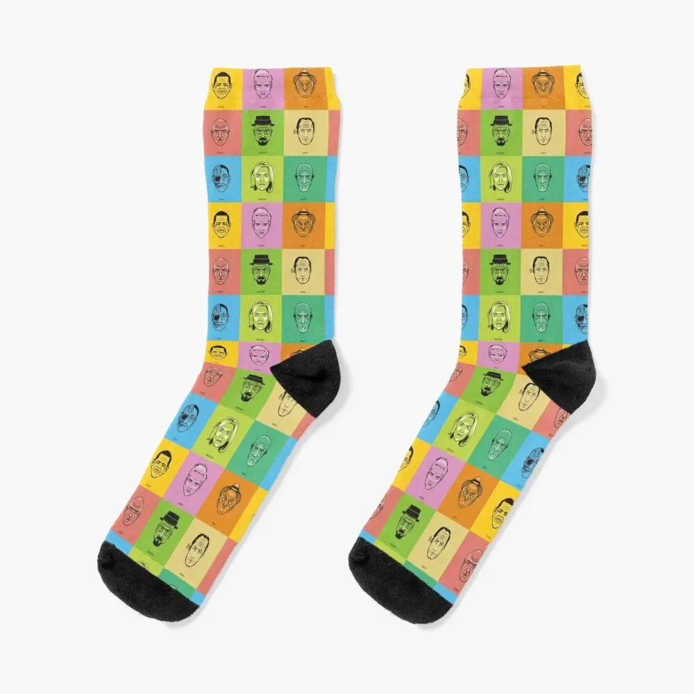 

breaking bad Socks snow valentine gift ideas Toe sports Luxury Woman Socks Men's