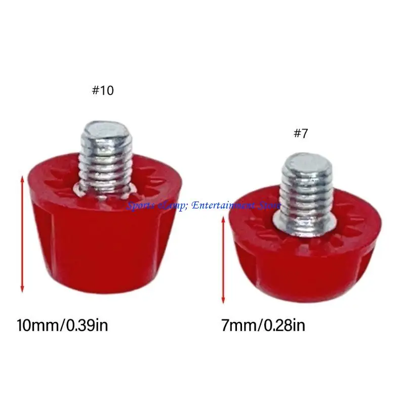 G7NF 12PCS Buty Football Bute Spikes 10 mm/7 mm Profesjonalne stadnki butów piłkarskich dla 5 mm gwintowane buty piłkarskie