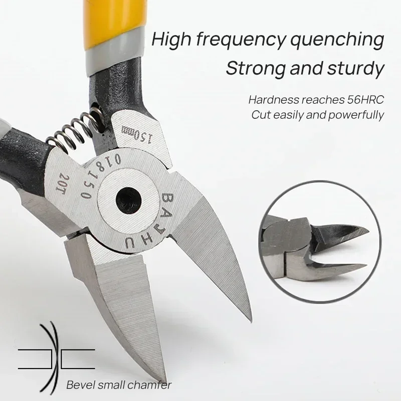 

Wire Cutting Hand Plastic Snips Side Electrician Electrical Tools 5inch Pliers Cutter tool Cutters Jewelry