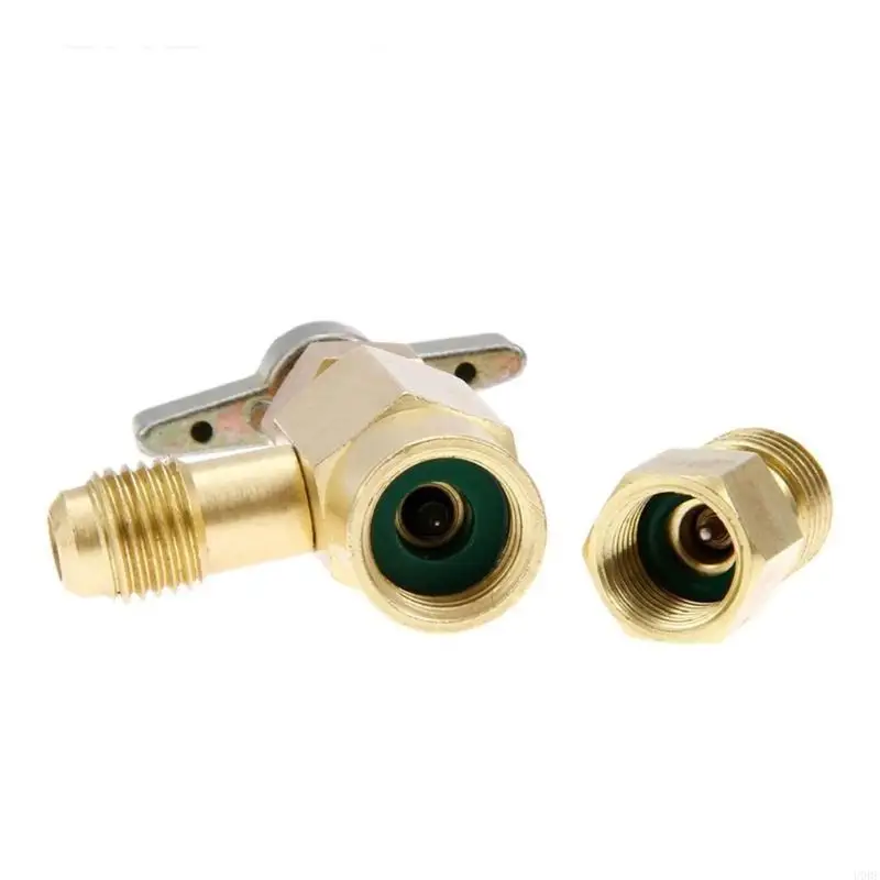 Praktis R134A Pengisian Katup AC Valves Safety Refrigerants Valves Metal AC