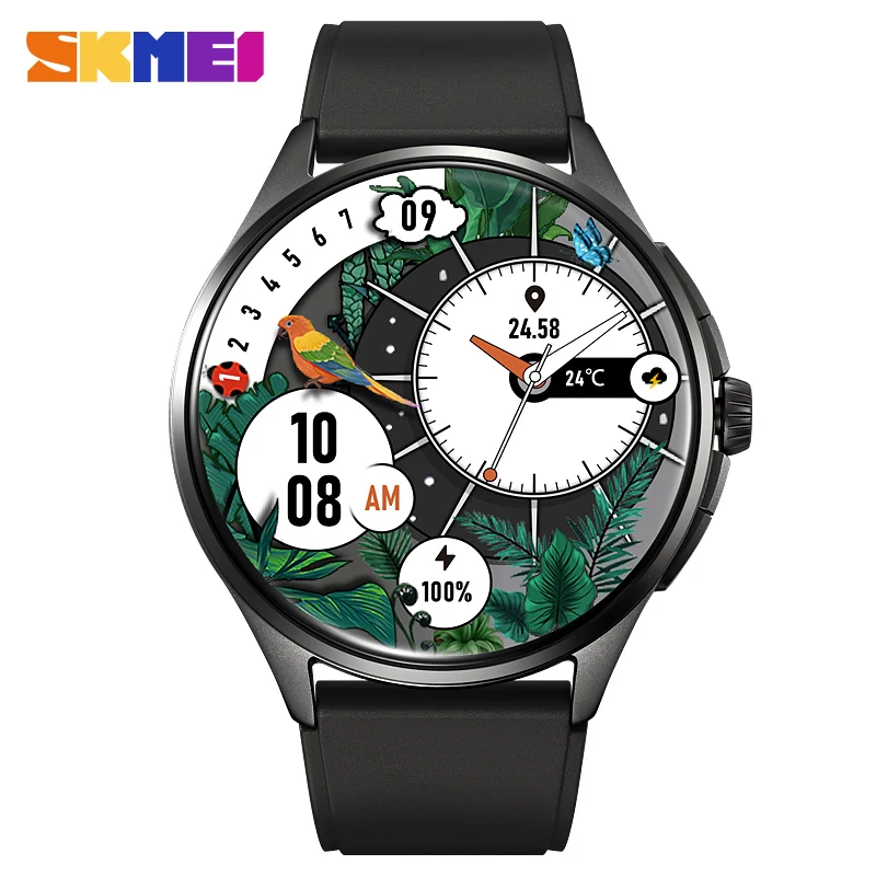 Smart Watch Voice Control Men Women Smartwatch Bluetooth IP67 Waterproof Heart Rate Blood Pressure Oxygen Fitness Tracker Watch