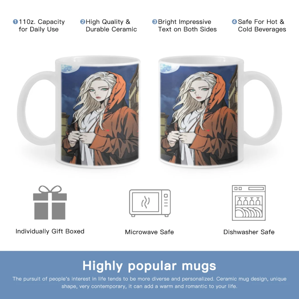 

Anime Wind Breaker Mug 11oz Ceramic Coffee Mug Friends Birthday Gift Mug