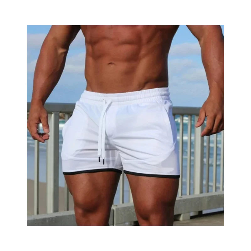 2024 Running Shorts Men fashion Joggers Shorts Summer quick-dry sports shorts Mesh Breathable Shorts Gym Man Beach Short Pants