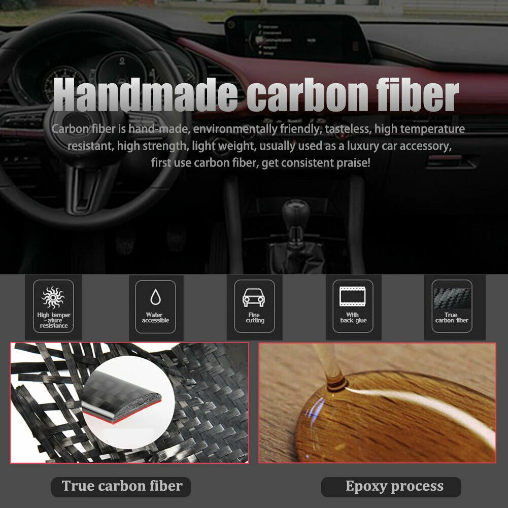 

High Quality Carbon Fiber Interior Panel Trim Cover for BMW 3 Series E90 E92 Perfectly Matches Your Car's Style