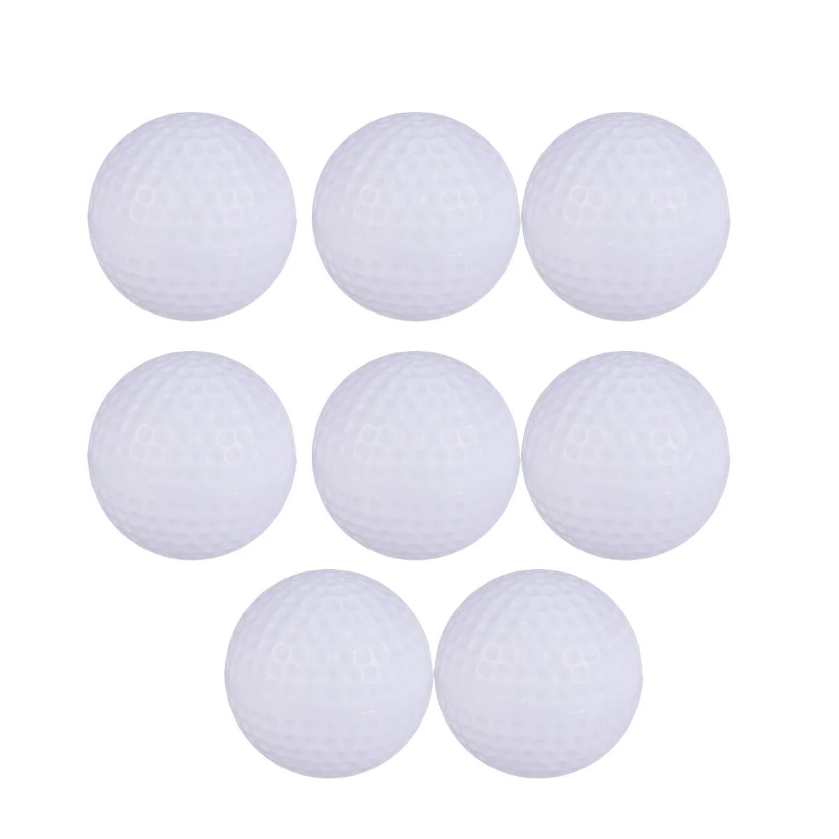 12 Pcs Sports Fan Balls Indoor Practice Accessories Golf Kids Outdoor Playset White