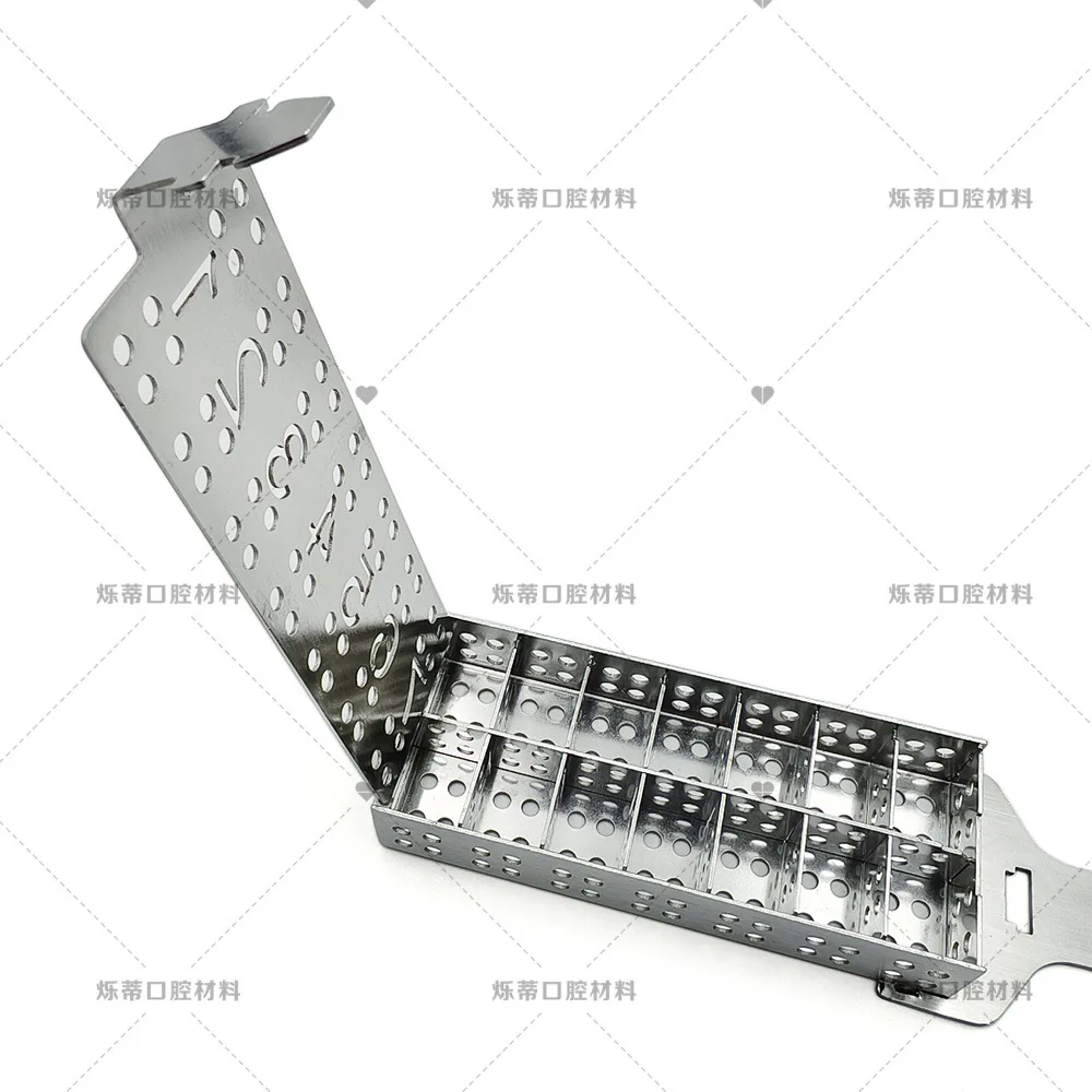 Lab Flushing Wax Scaling Pat Row Tooths Cleaning Wax Stainless Steel Scaling Board Scaling Box Best Tool