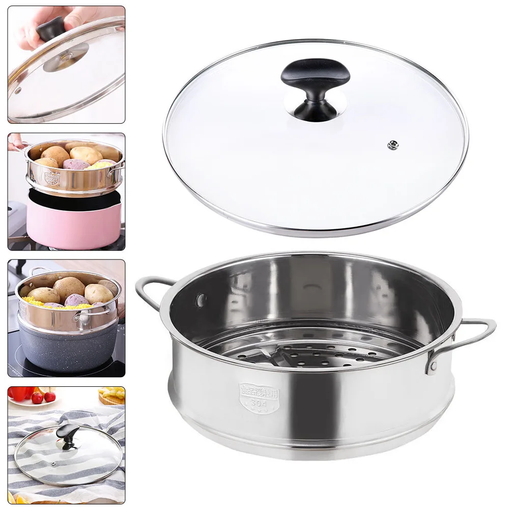 

Steamer for Cooking Pot Pots Steaming Basket Food Steamers Cookware Stainless Steel
