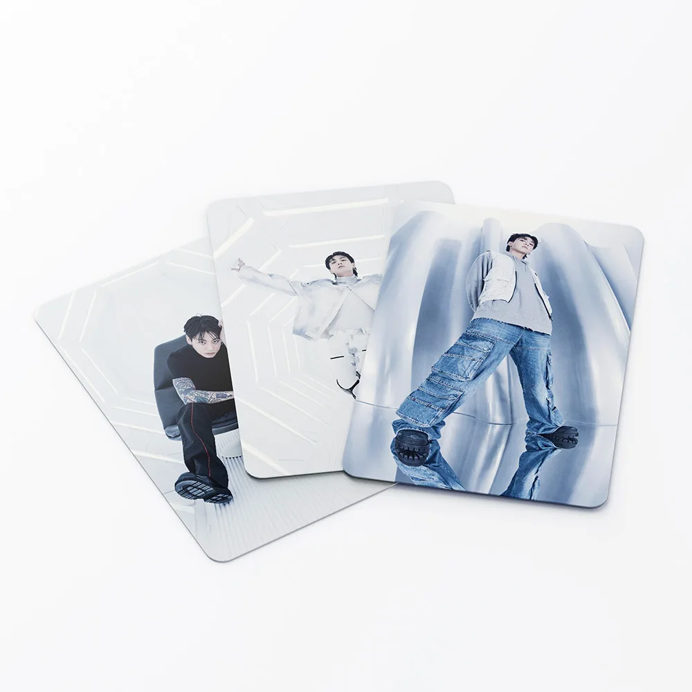 55 Korean Entertainment Male Idol Group Mini Cards, Support Merchandise Card, First GOLDEN Album, Lomo Card Fan Collection Gift image 6
