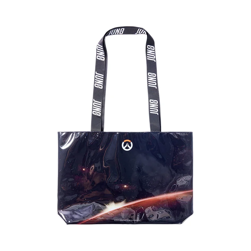 Official Juno TPU Canvas Tote Bag Large Capacity Water Resistant Shoulder Bag Daily Use for School Office Commute Trendy Gift view 3